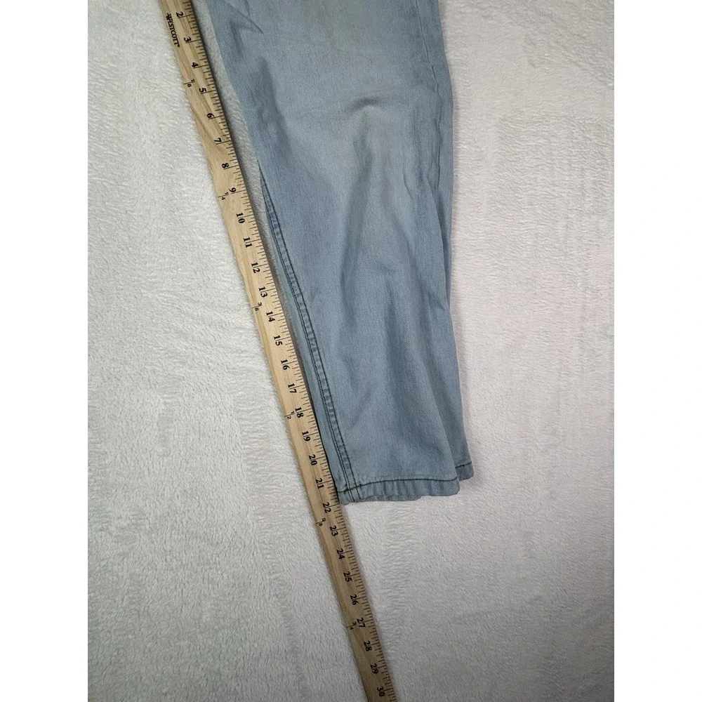 Wrangler Loose Fit Jeans Boys 10 Regular Light Wash Straight Leg Denim Blue
